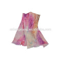 High Style Various Colors And Design 100% Wool Digital Printed Large And Thin Scarf Wool For Lady